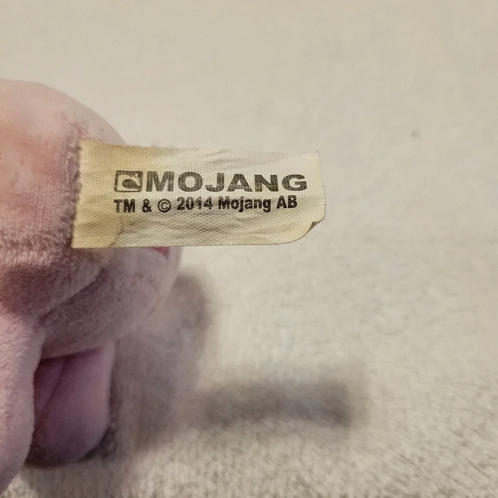 Mojang 2014 Minecraft Pink Baby Pig 6